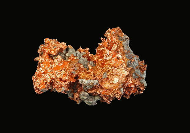 A specimen of native copper